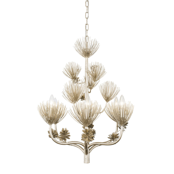 Pinion 365C06ZG 6-Light Chandelier - Zen Gold