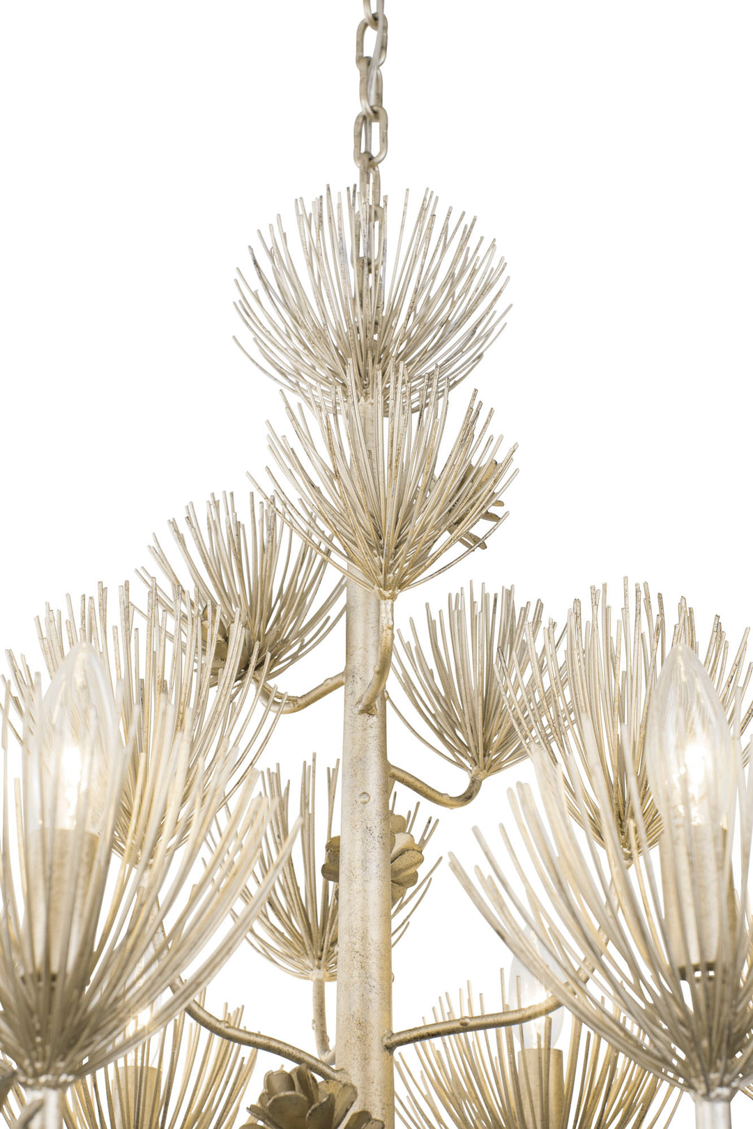 Pinion 365C06ZG 6-Light Chandelier - Zen Gold