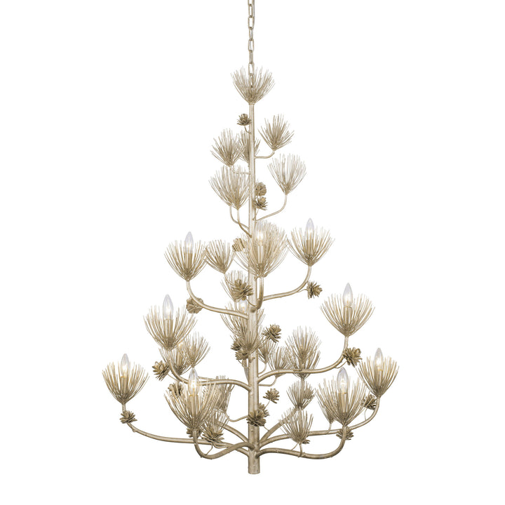 Pinion 365C12ZG 12-Light Chandelier - Zen Gold