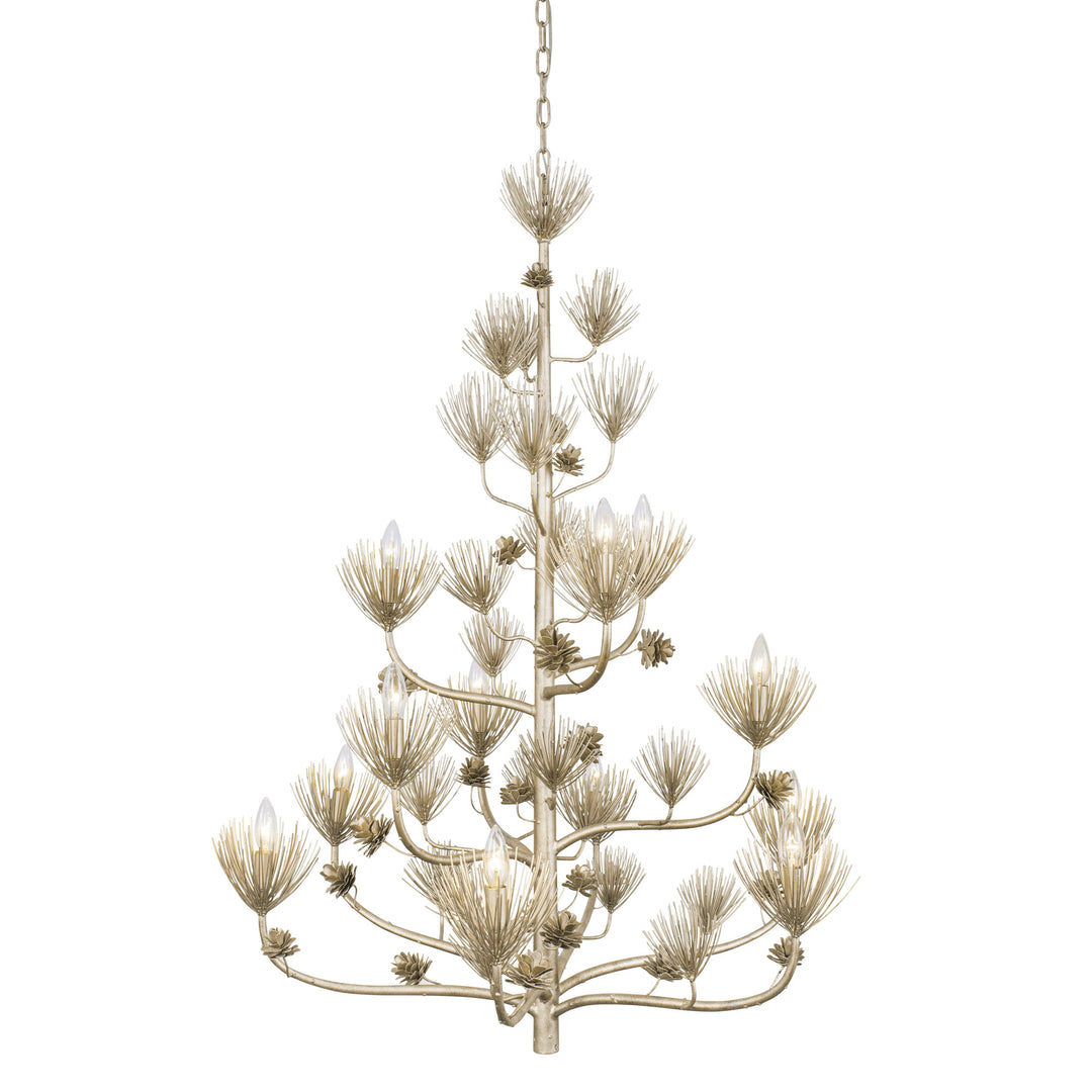 Pinion 365C12ZG 12-Light Chandelier - Zen Gold