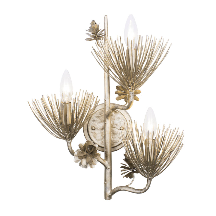 Pinion 365W03ZG 3-Light Wall Sconce - Zen Gold