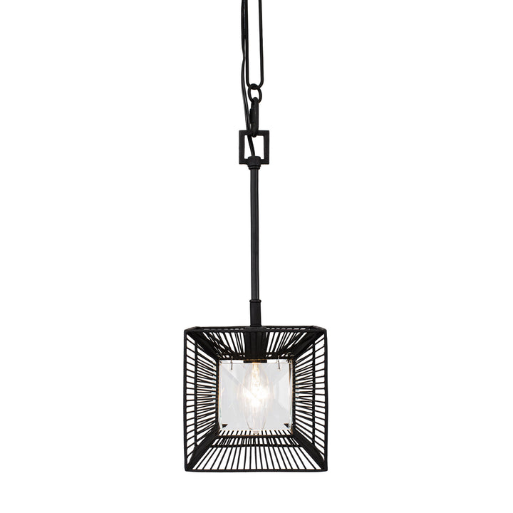 Arcade 366M01CB 1-Light Mini Pendant Light - Carbon