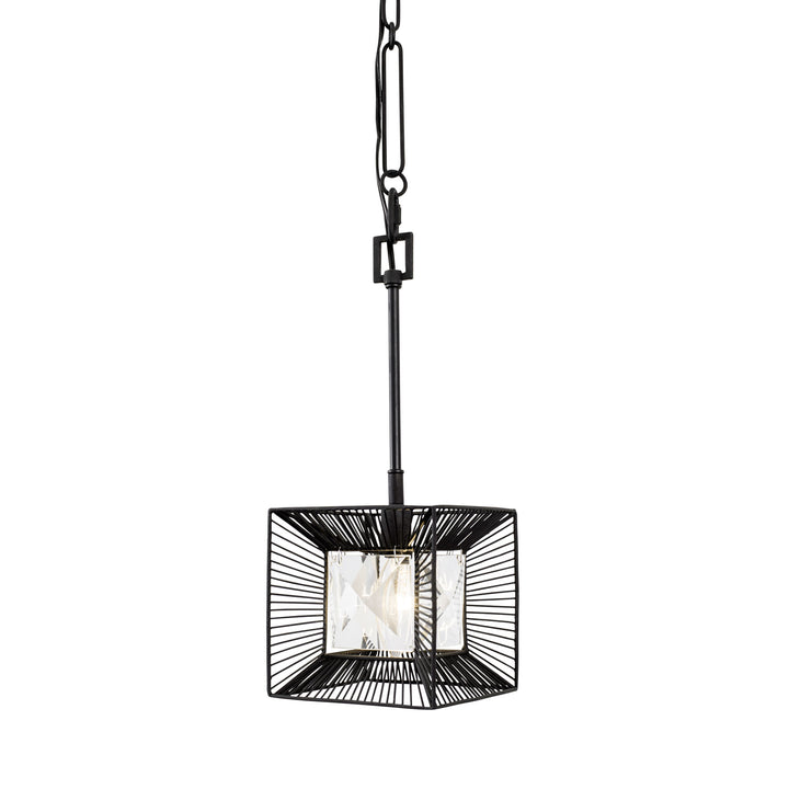 Arcade 366M01CB 1-Light Mini Pendant Light - Carbon