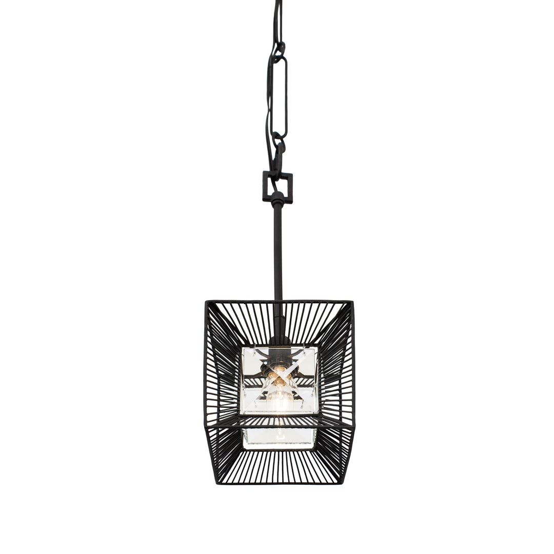 Arcade 366M01CB 1-Light Mini Pendant Light - Carbon