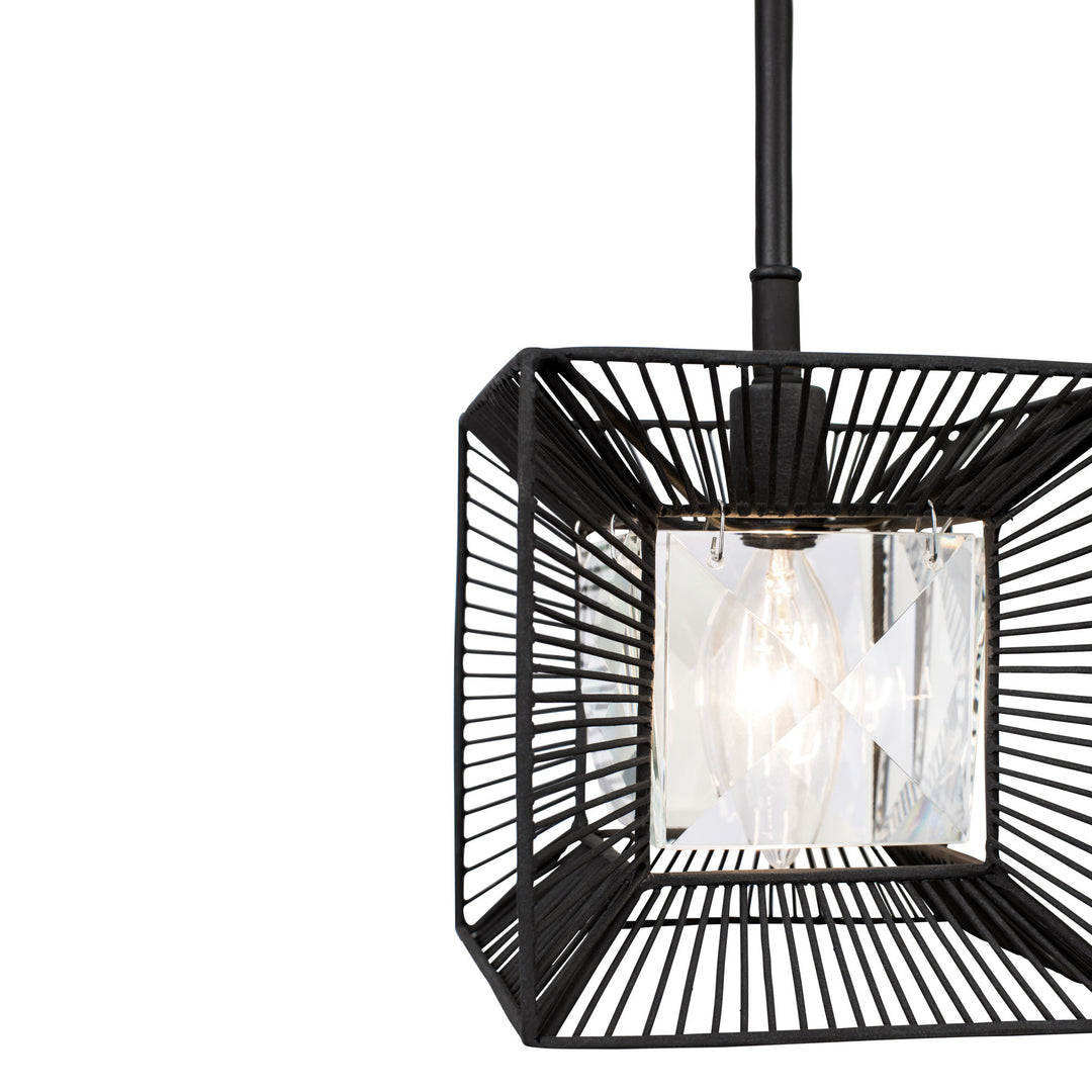 Arcade 366M01CB 1-Light Mini Pendant Light - Carbon