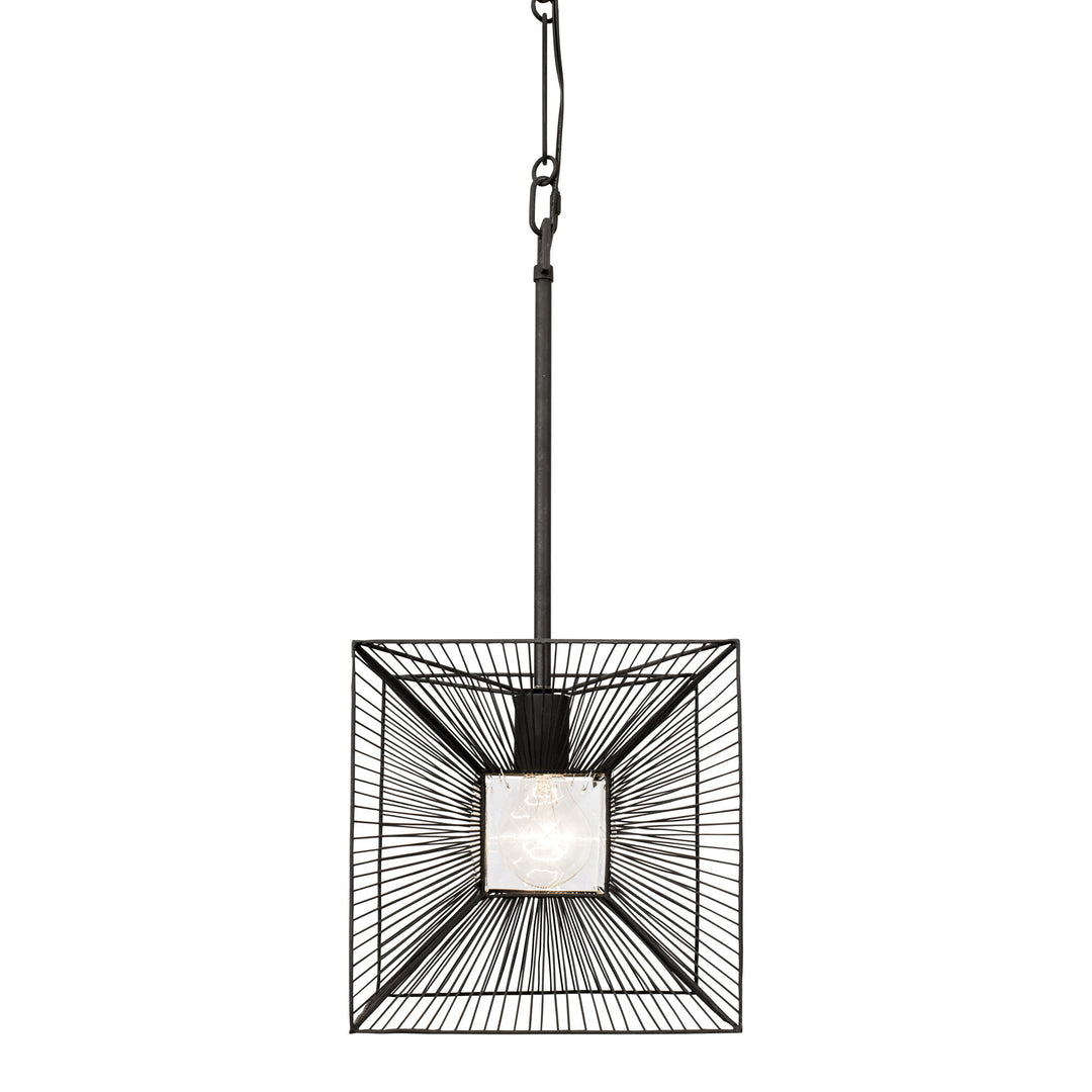 Arcade 366P01CB 1-Light Pendant Light - Carbon