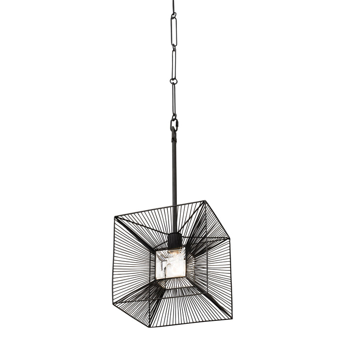 Arcade 366P01CB 1-Light Pendant Light - Carbon