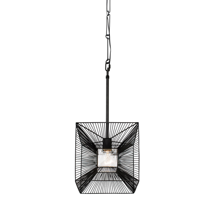 Arcade 366P01CB 1-Light Pendant Light - Carbon