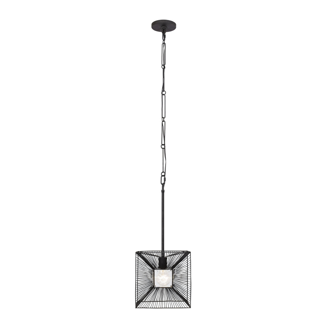 Arcade 366P01CB 1-Light Pendant Light - Carbon