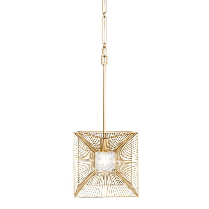 Arcade 366P01FG 1-Light Pendant Light - French Gold