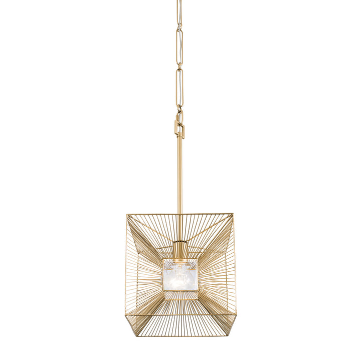 Arcade 366P01FG 1-Light Pendant Light - French Gold