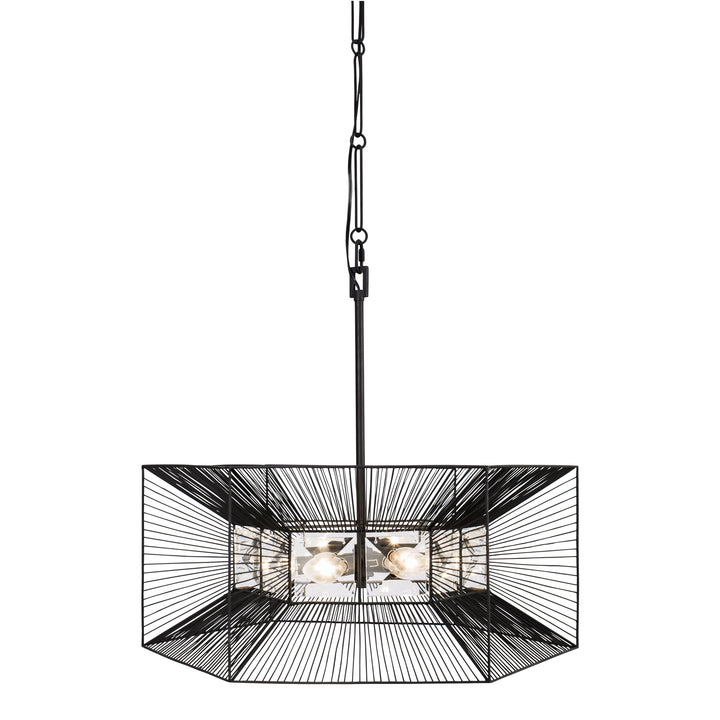 Arcade 366P06CB 6-Light Pendant Light - Carbon