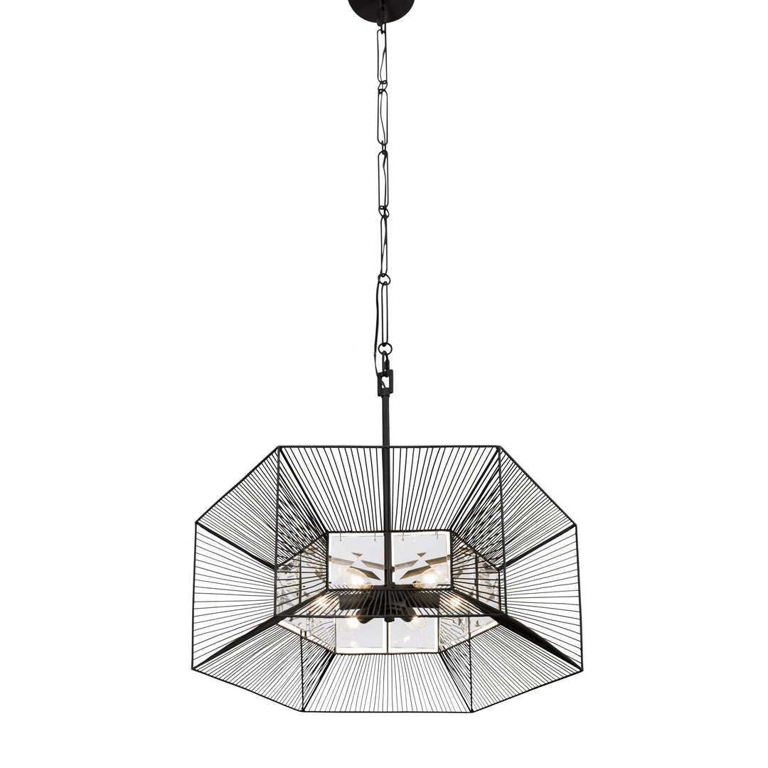 Arcade 366P06CB 6-Light Pendant Light - Carbon