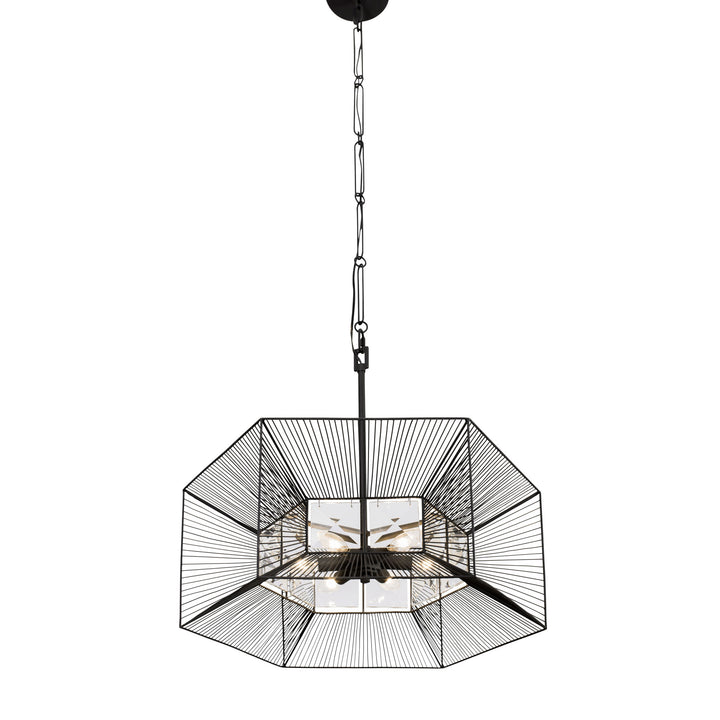 Arcade 366P06CB 6-Light Pendant Light - Carbon