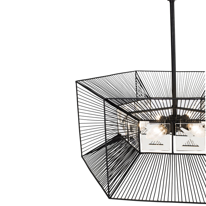 Arcade 366P06CB 6-Light Pendant Light - Carbon