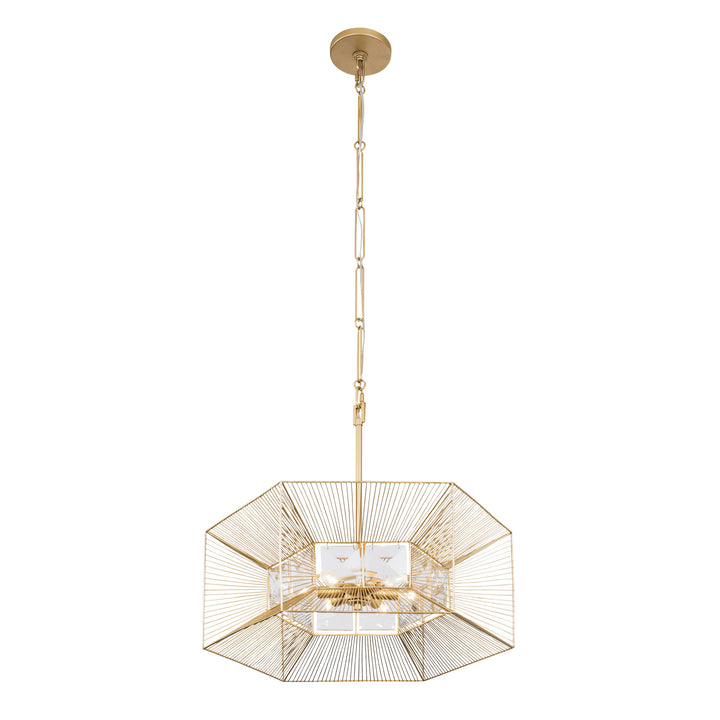 Arcade 366P06FG 6-Light Pendant Light - French Gold