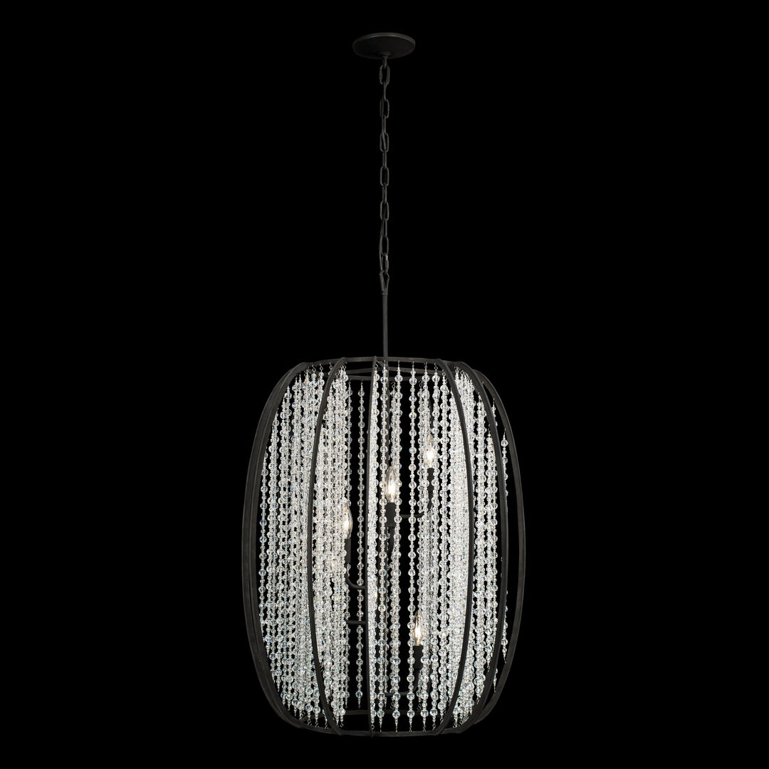 Caesar 367F06CB 6-Light Foyer Pendant Light - Carbon