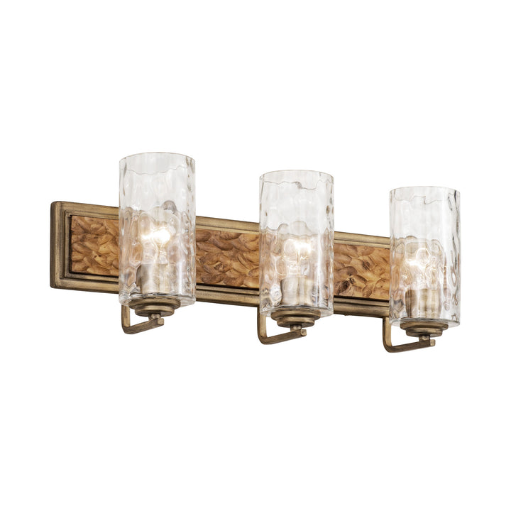 Hammer Time 371B03HGC 3-Light Vanity Light - Havana Gold/Cinnamon