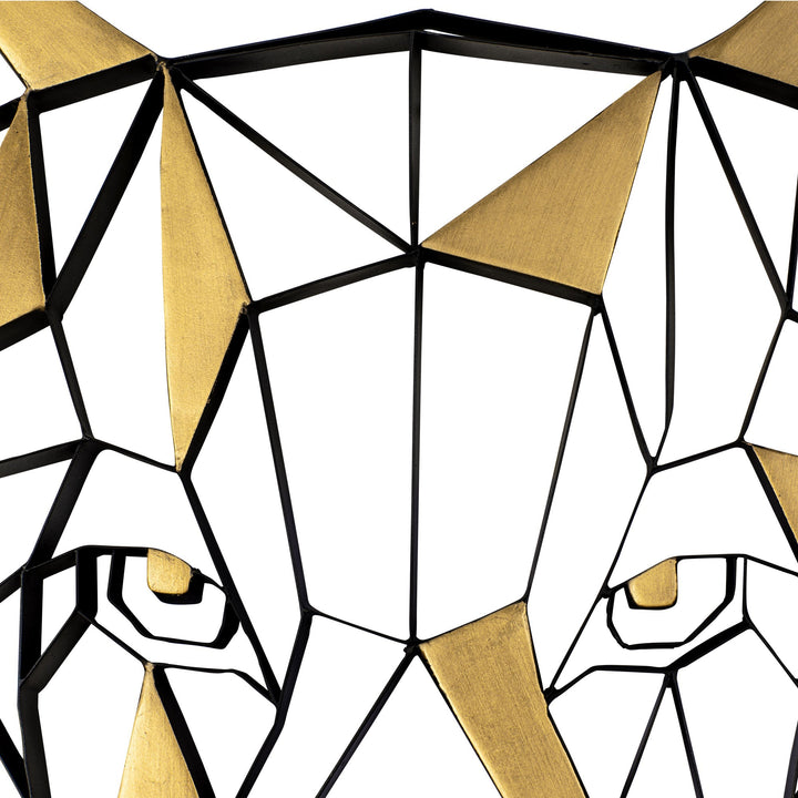 Geometric Animal Kingdom 425WA83 Lion Wall Art