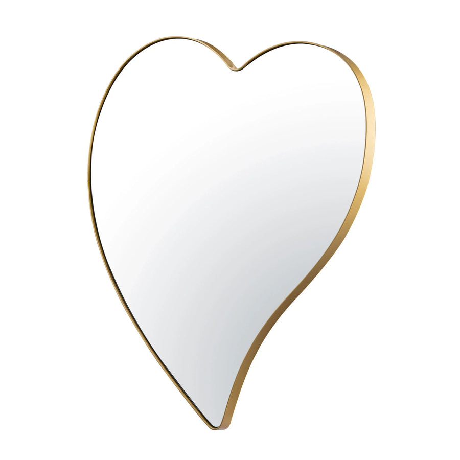 Who Do Ya Love 440MI30GO 30x30 Heart Mirror - Gold