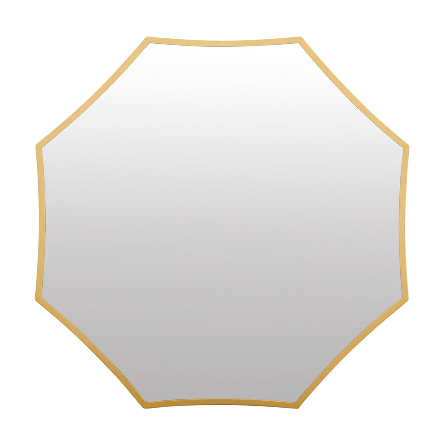 Jenner 4DMI0153 Octagonal Wall Mirror - Gold