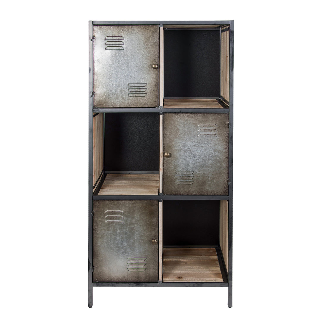 Jayce 4FST0201 Rustic Cube Locker Bookcase