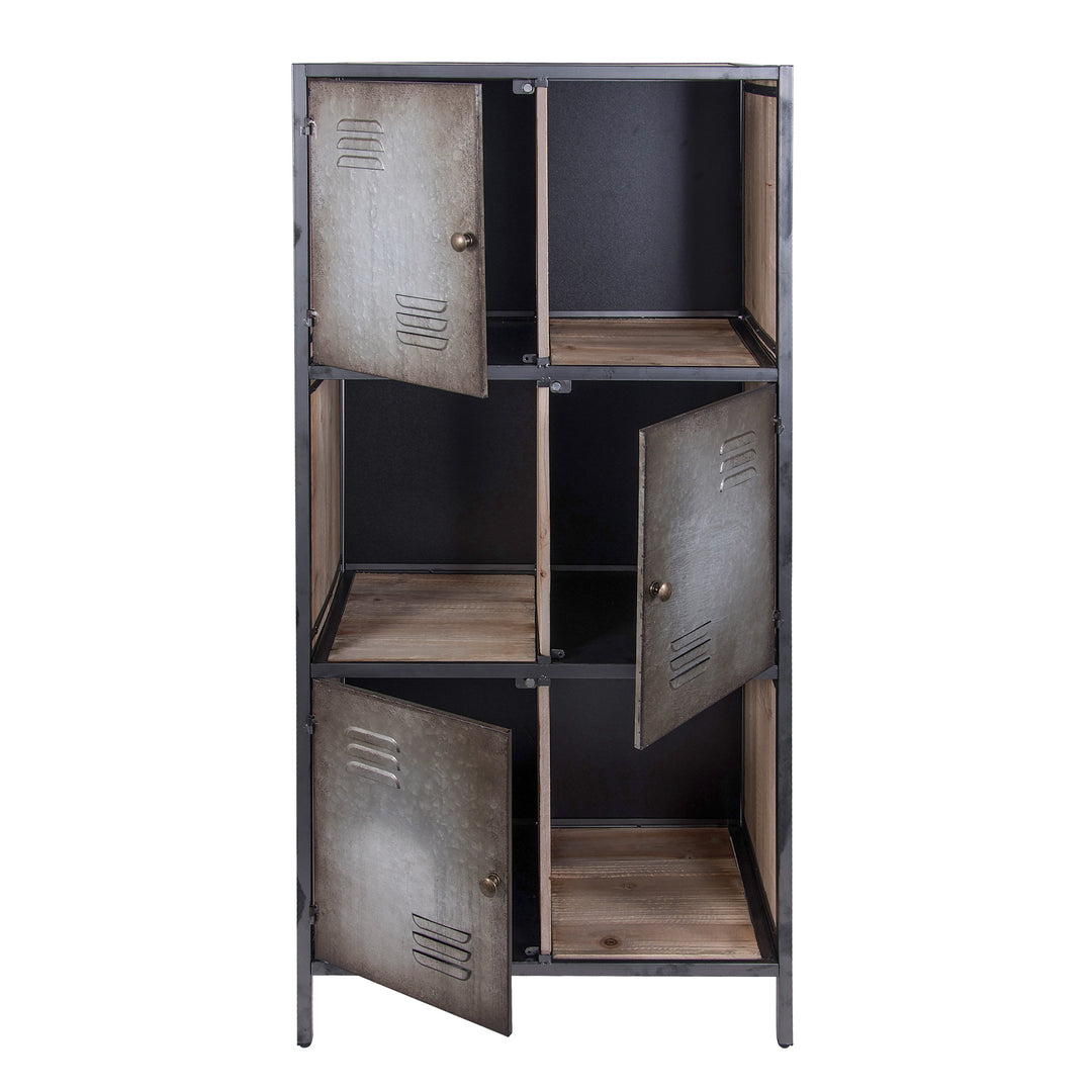 Jayce 4FST0201 Rustic Cube Locker Bookcase