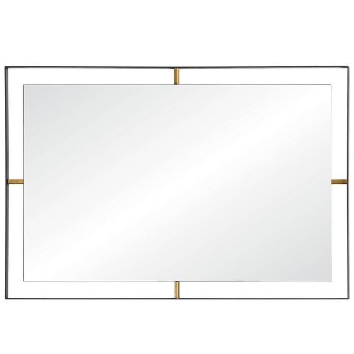 Framed 610030 20x30 Rectangle Mirror - Black