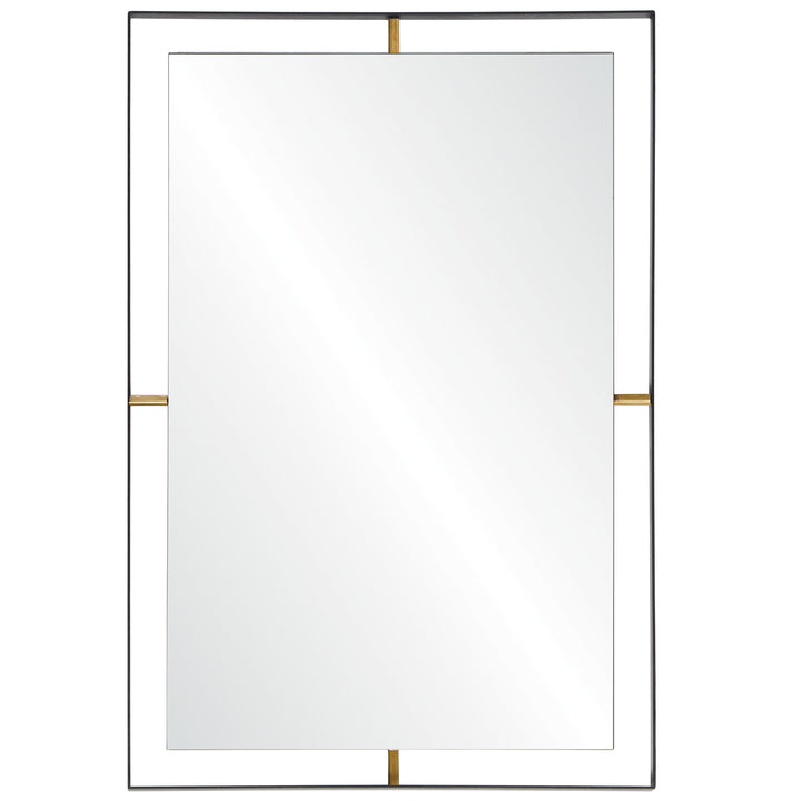 Framed 610030 20x30 Rectangle Mirror - Black