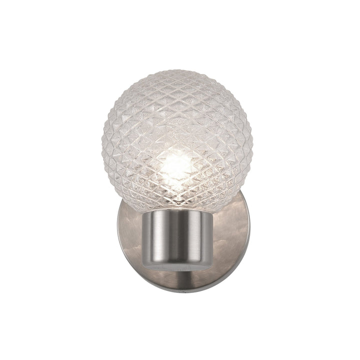 Kiara 1-lt Vanity Light - Brushed Nickel