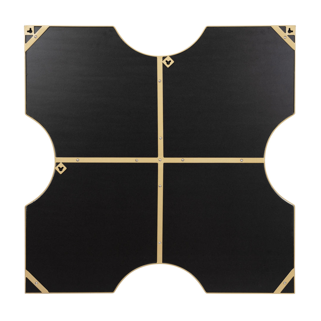 Extra 30x30 X-Frame Mirror - Gold - 4DMI0151