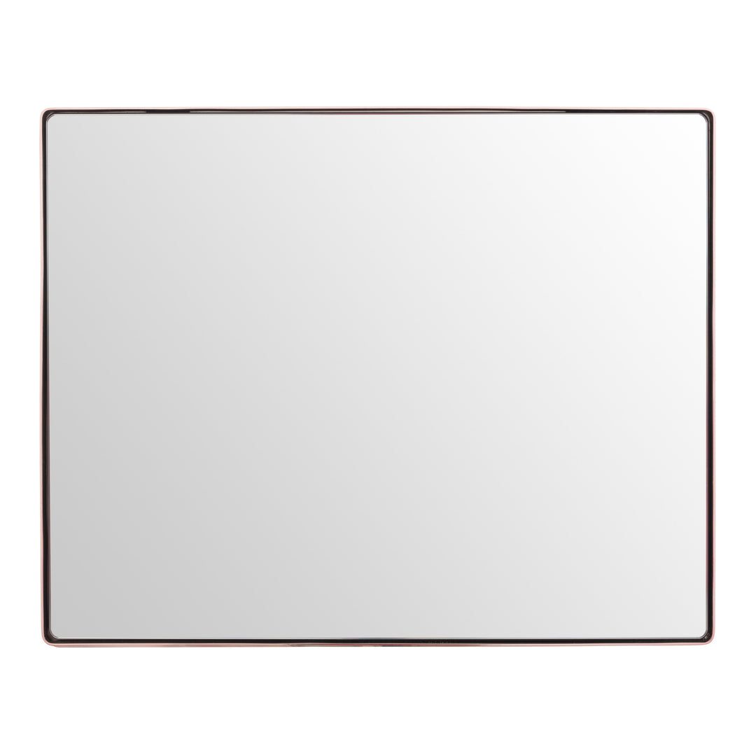 Kye 24x30 Rectangular Rounded Wall Mirror - Rose Gold - 407A02RG